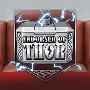 Official Crash Games logo: Endorser Of Thor by KA Gaming at Alf Casino