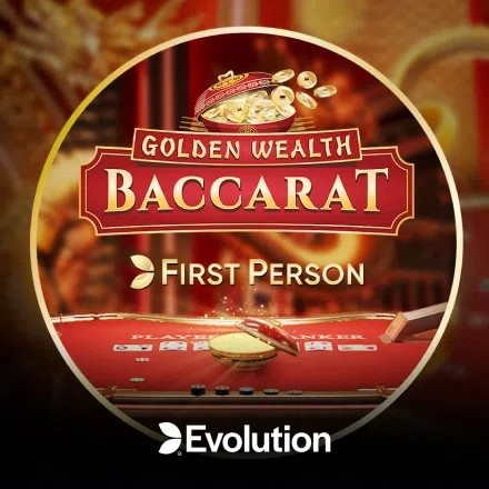 Enjoy First Person Golden Wealth Baccarat by Evolution – logo hosted on alf-casino.de