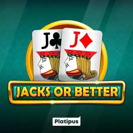 Jacks or Better slot icon by Platipus, available at Alf Casino