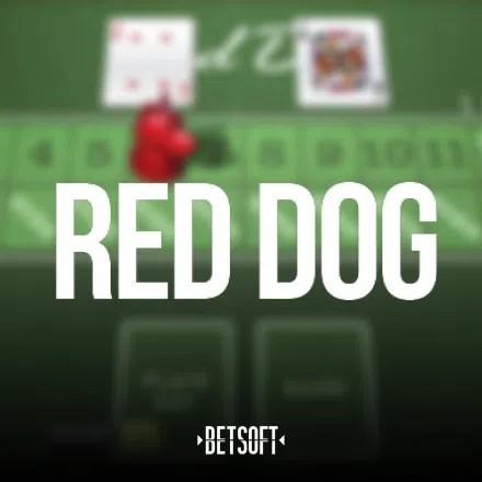 Red Dog online game logo by Betsoft Gaming on alf-casino.de